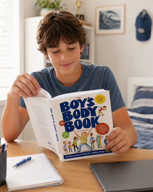 The Boy's Body Book: Go From Confused to Confident About Puberty in One Weekend Read